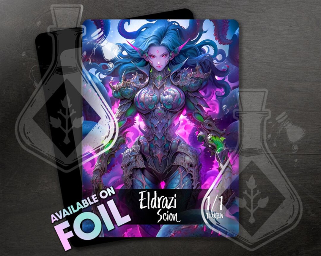 Eldrazi Scion Token for TCG - Full Custom Art - Anime Waifu - Stunning ...