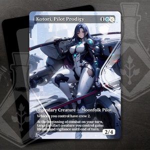 Kotori, Piloto Prodígio - Incrível Arte Alternativa Completa Personalizada - Navegador Mech Elegante: Beleza Batalha Brawn - Waifu