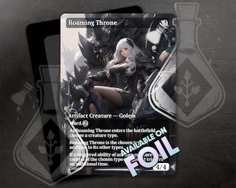 Secret Lair Goblin Storm: Roaming Throne by Wizard of Barge Proxy