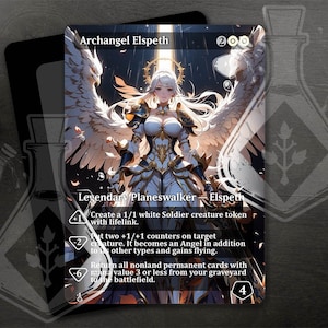 Erzengel Elspeth - Atemberaubende Alternative, Full Custom Kunst - Himmlische Höhe Hüterin: Elspeth, die Erzengel - Anime waifu