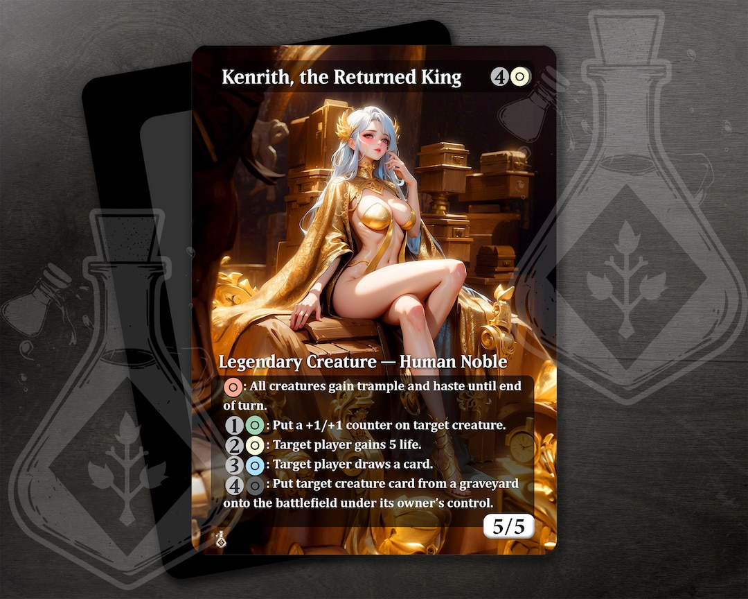 Kenrith, the Returned King Amazing Alternate Full Custom Art Anime