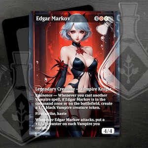 Edgar Markov - Wunderschöne Alternative Full Custom Art - Majestic Night Mistress: Wunderschöne Vampir Sovereignty - Anime waifu