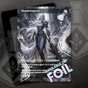 Shadowspear - Wunderschöne Alternative Full Custom Art - Shadow Spear Kriegerin: Beauty's Letal Dance - Anime waifu