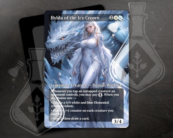 Hylda Of The Icy Crown Commander Deck – 100 Card MTG EDH Custom Deck (NM)
