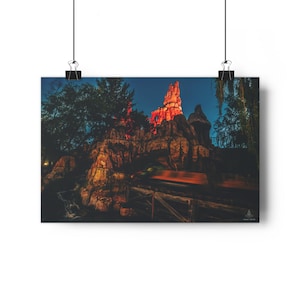Big Thunder Mountain Railroad | Disneyland | Nostalgia | Photography Print | Wall Art