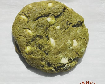 Matcha White Chocolate Cookies