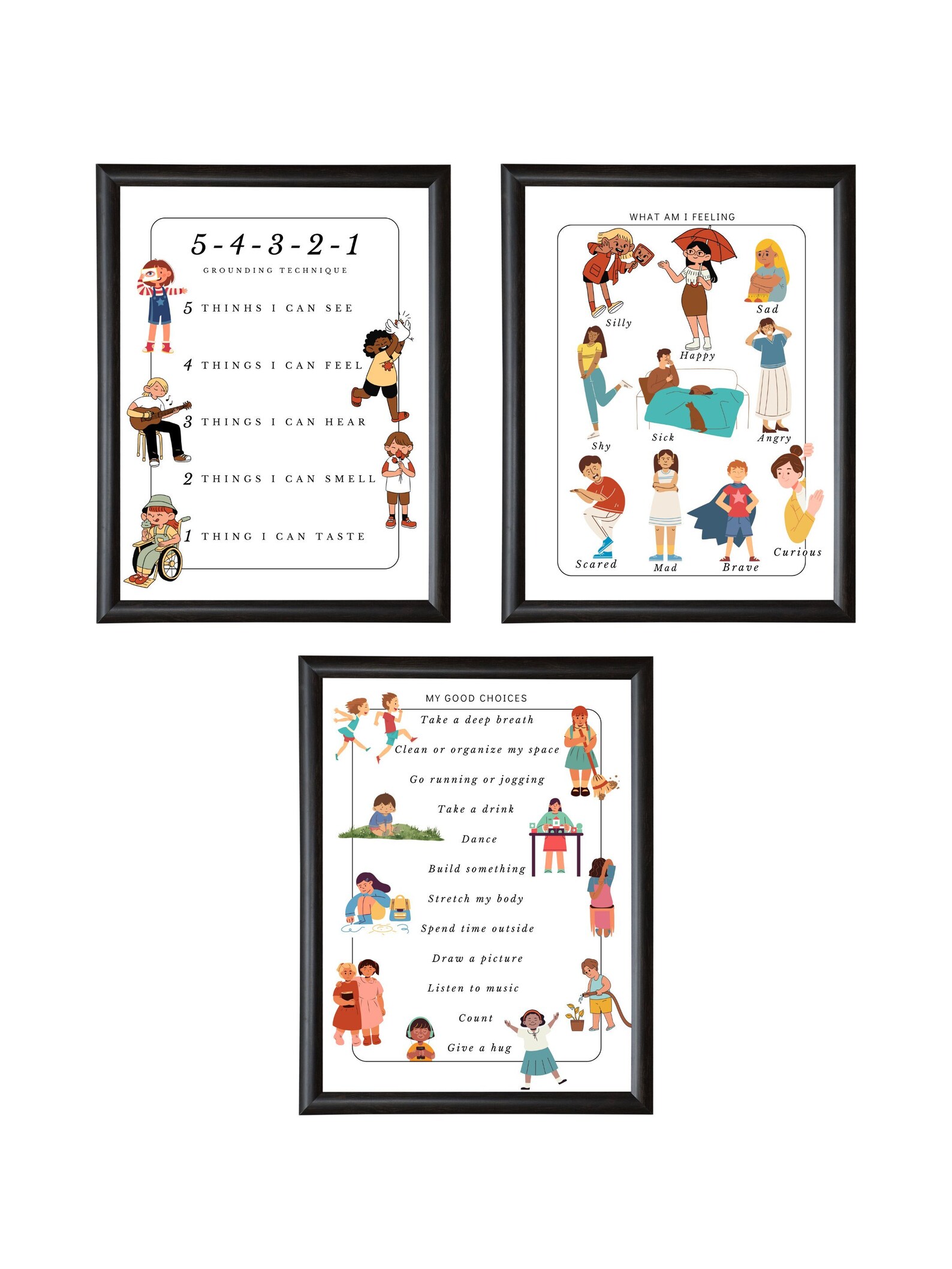 Feelings Poster, Calming Techniques, Calming Corner, Emotions Chart ...