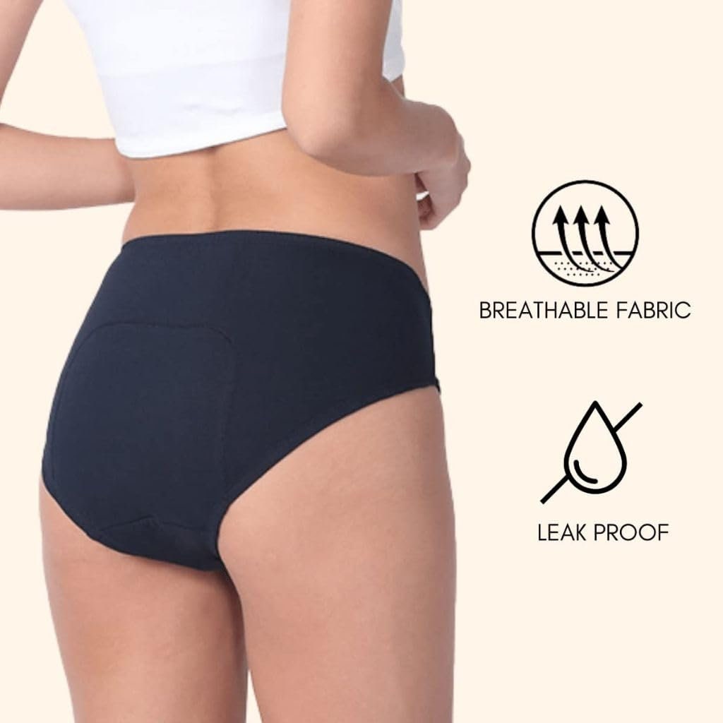 Period Pants Washable/ Reusable. ECO. Mid Rise. 5 X Sizes. FREE