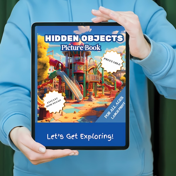 Hidden Objects Picture Book Volume One PDF instant download