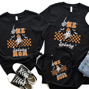 One Spooky Dude First Halloween Birthday Tshirt, 1st Birthday Boy Family Matching Halloween Shirt, Spooky One Boy Birthday Tee, Spooky Mama