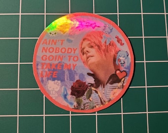 Gerard Way Danger Days Holographic Sticker
