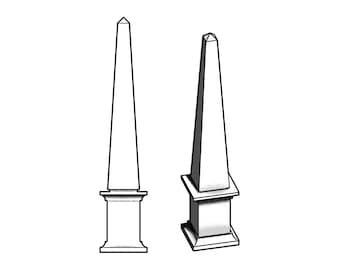 Wooden finial, stair newel post cap