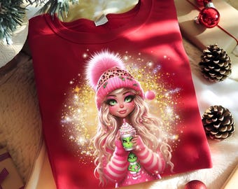 Boujee grinch png file,cute grinch file,grinchmas png