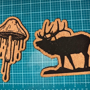 Customized Snowboard Stomp Pad - Cork
