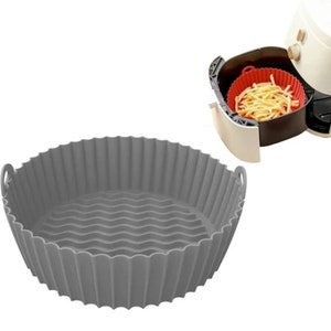 Hot Selling 8 Inch Silicone Air Fryer Liners High-Temperature