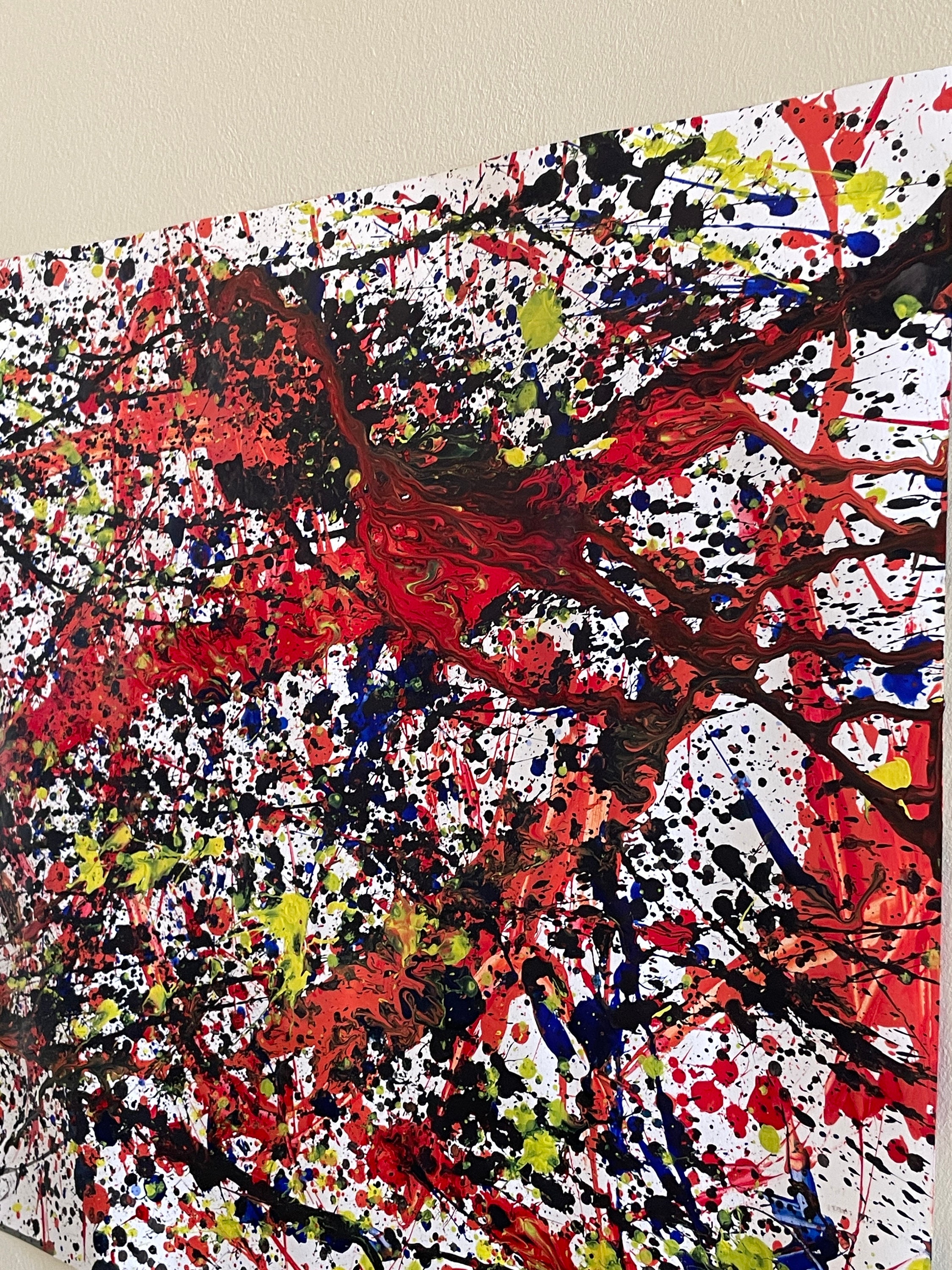 Action Painting Abstract Expressionism - Etsy
