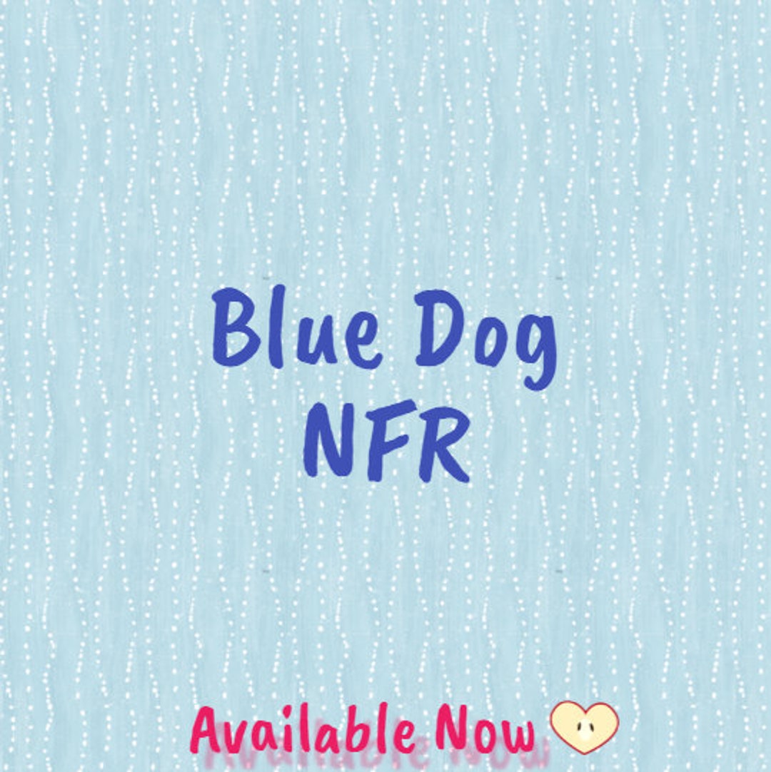 Blue Dog NFR Adopt Me Virtual Pet Etsy