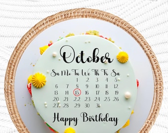 Personalisierter Kalender (Digitale Datei)