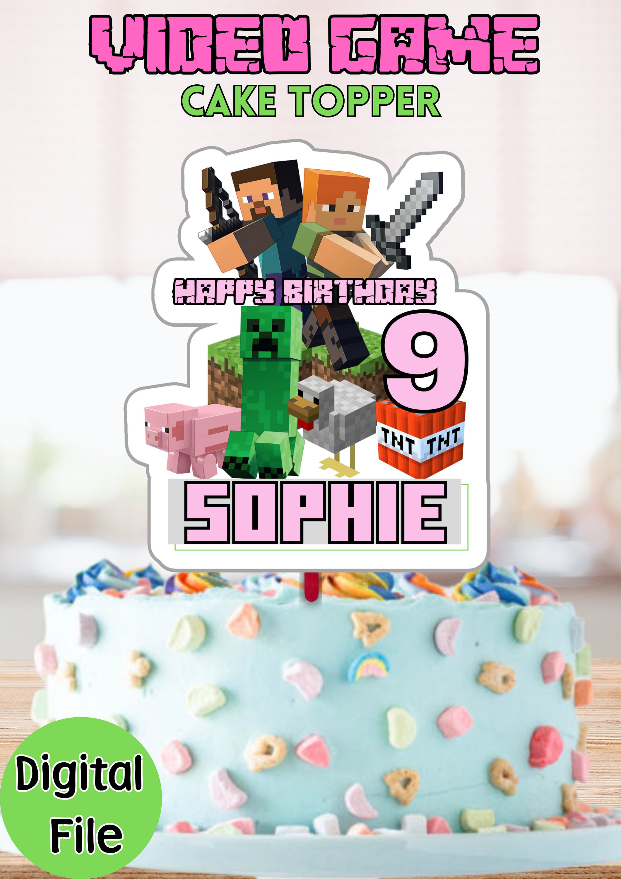 Roblox Girls Coffee-Tude Edible Cake Topper Image ABPID56519 – A