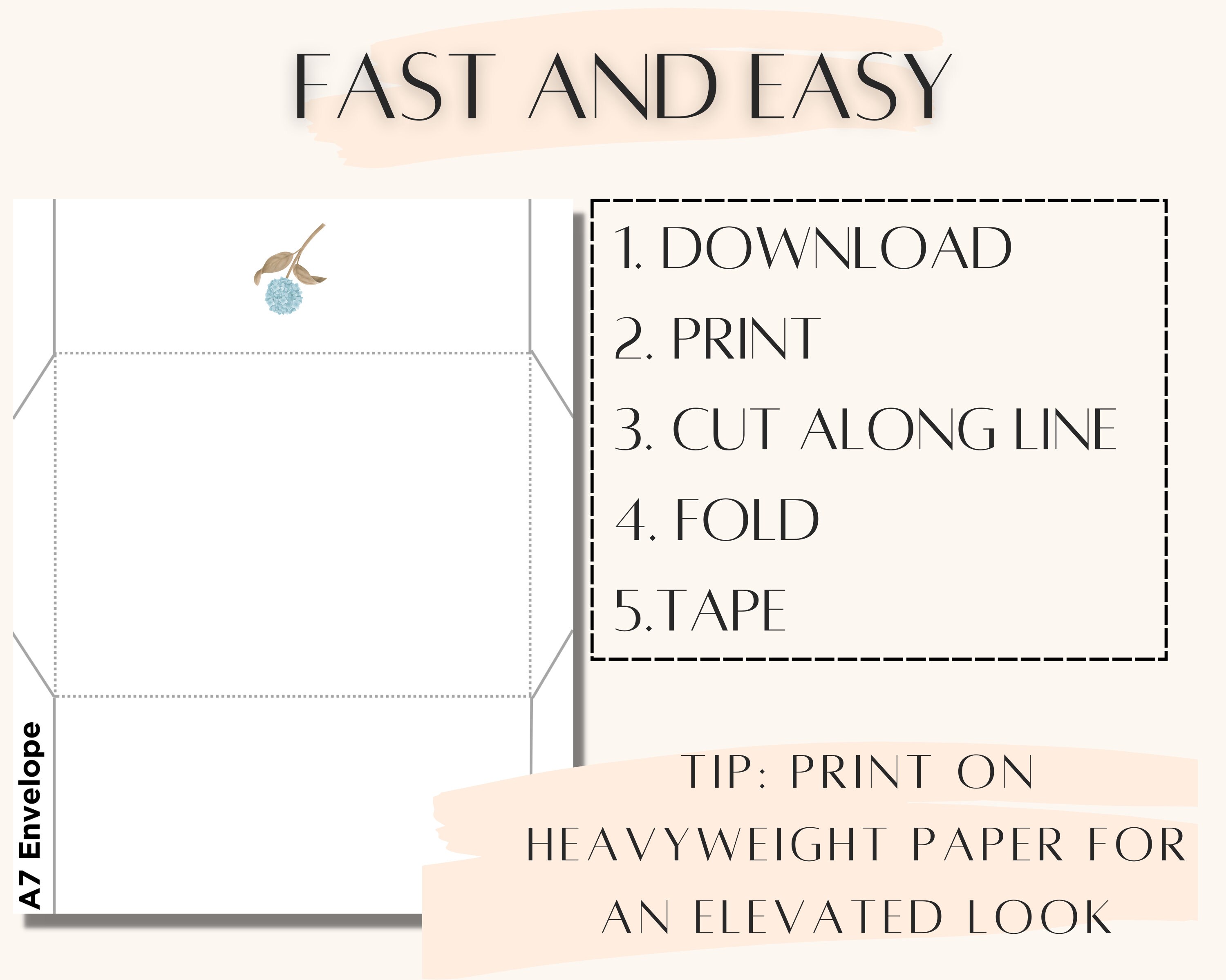 Printable Mother's Day Card, Instant Download PDF, Mother's Day Card ...