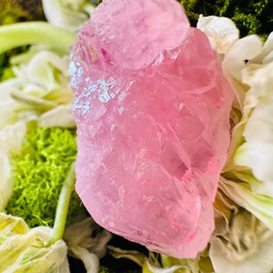 Crystallized Rose Quartz - Brazil - RARE