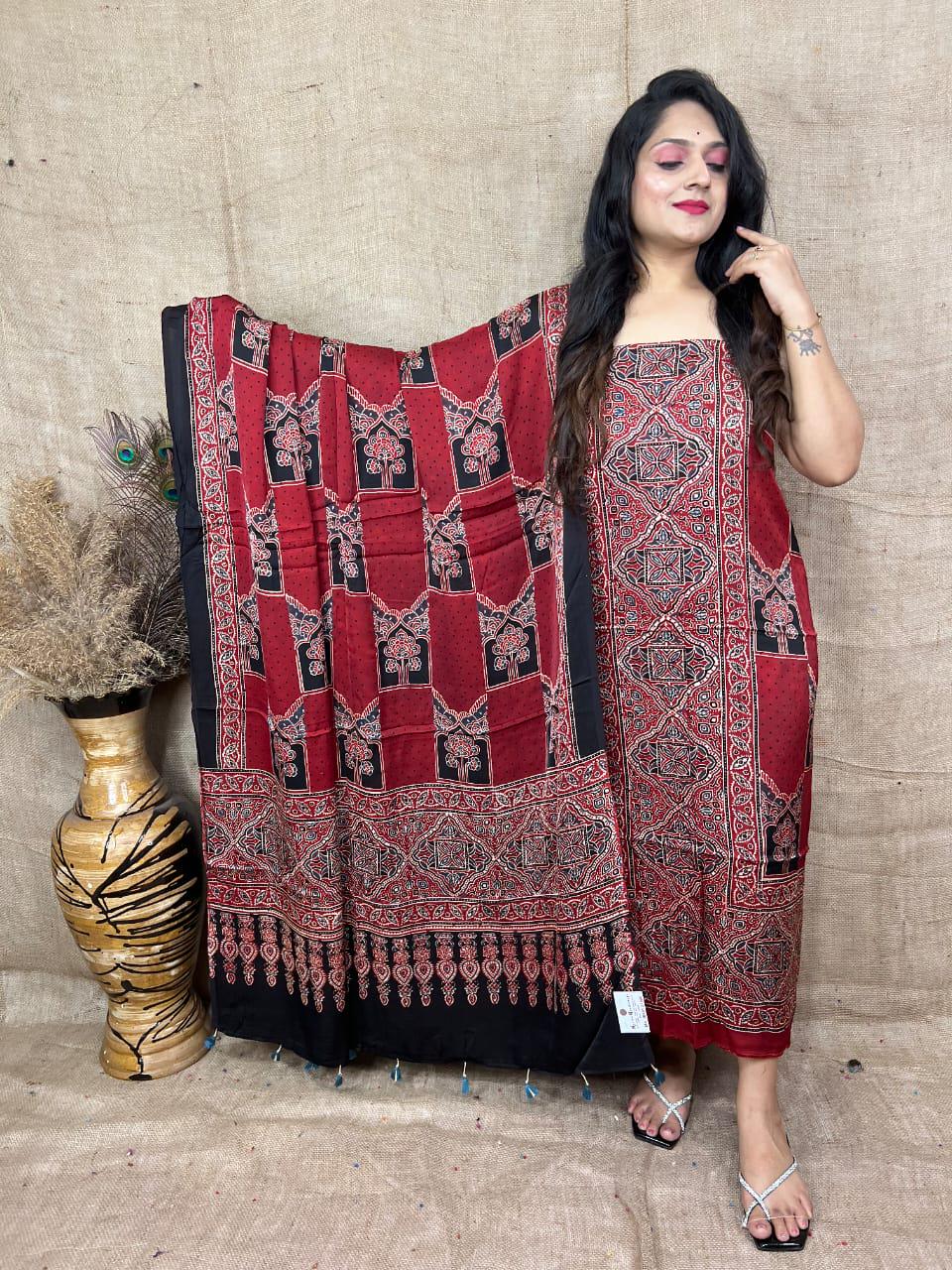 Ajrak Dress - Etsy