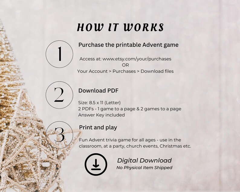 Advent Trivia Bible Game Printable, Advent Quiz, Advent Game for Kids ...