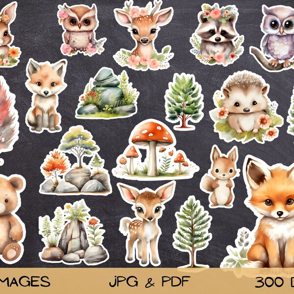 Animal Scrapbook Etsy Animal Scrapbook Etsy