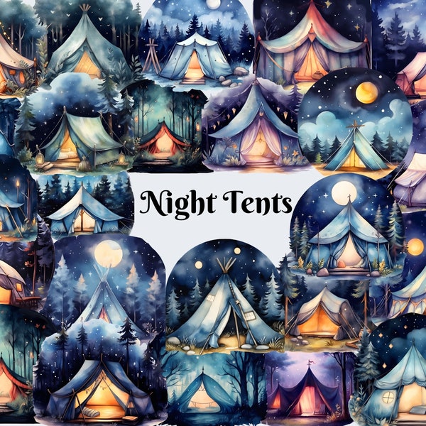 Nacht Zelt Clipart - 100+ Nacht Camping Grafiken, Zelt Illustrationen, Nacht Zelten PNG, Zirkuszelt PNG, Camping Zelt Clipart, digitale Kunst