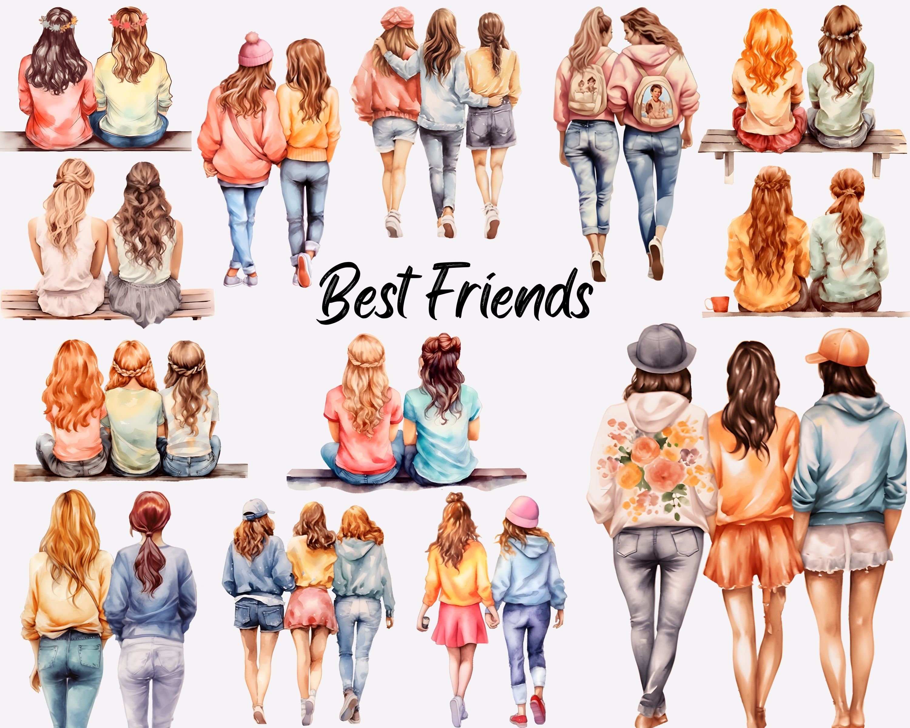 Best Friends Forever T-Shirt For 3 Monkey Emoji 3 Best Friends Forever T-Shirt For 3 Monkey Emoji 3