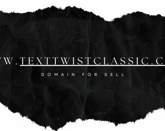 Domain for sell: texttwistclassic.com