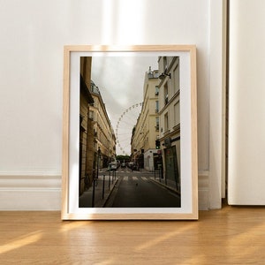 Paris 35mm Film Print, Paris Digital Download, Paris Film Photography Print, Vintage Printable Wall Art, Parisian Decor