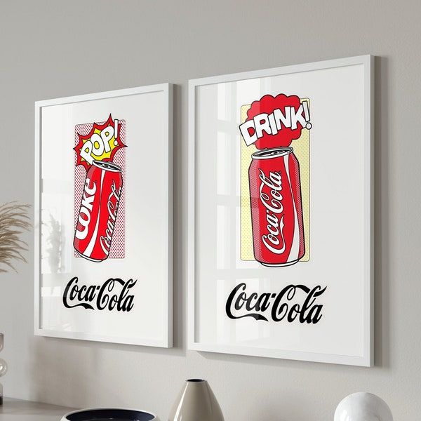 Coca Cola Decor Etsy
