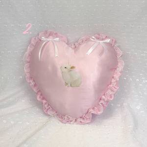 Coquette Room Decor, Throw Pillow, Cottage Core, Coquette, Shabby Chic Decor, Lana Del Rey Gift, Dorm Decor, Heart Pillow, y2k Decor