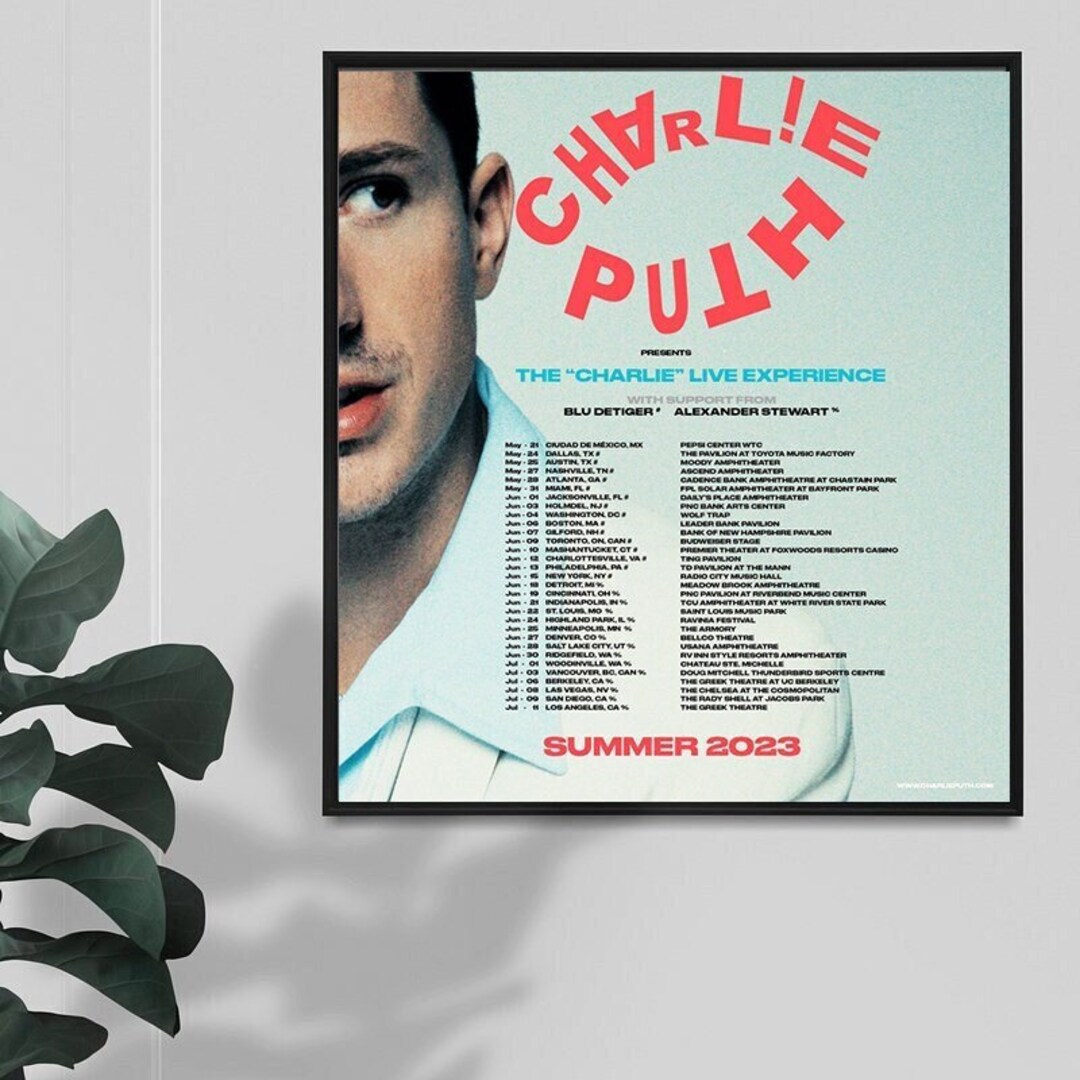 charlie puth tour canada