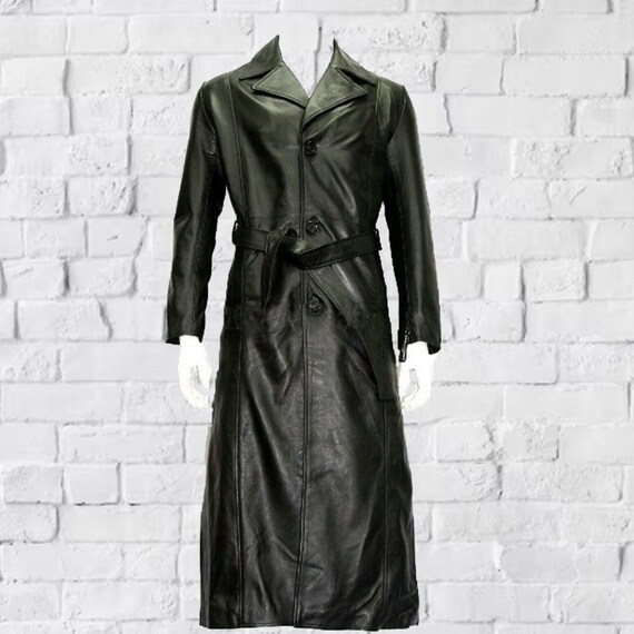 Cappotto di pelle uomo cheap
