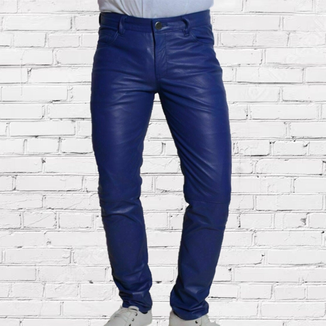 INC International Concepts Men's Slim-Fit Faux Leather Pants, Created for  Macy's - Macy's