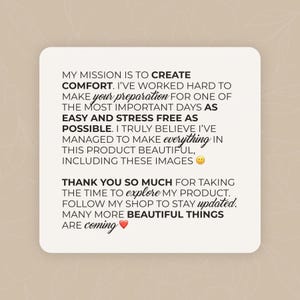 Minimalist Wedding Web Invitation: RSVP, Countdown Timer Canva Template (Digital Download) image 20