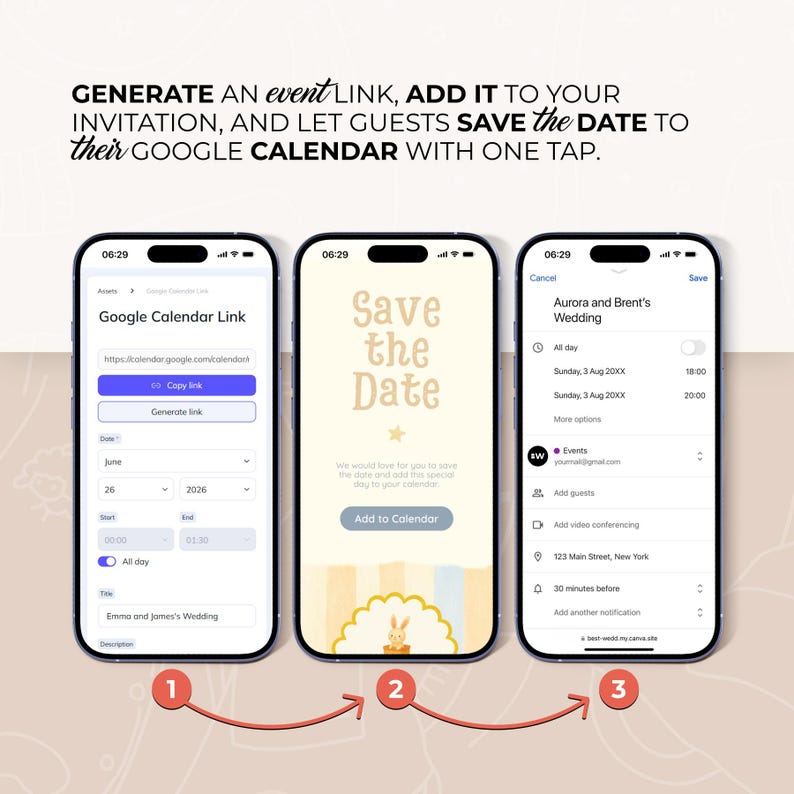 Baby Shower Digital Invitation Website with RSVP, Music, Countdown, Gift Registry, Twinkle Little Star Invite (Editable Canva Template) image 9