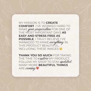 Digitale Hochzeitseinladung mit Countdown, Musik, Details und nachverfolgbarer Antwortmöglichkeit (bearbeitbare Canva-Vorlage) + Bonus Bild 20