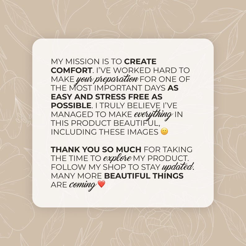 Digitale Hochzeitseinladung mit Countdown, Musik, Details und nachverfolgbarer Antwortmöglichkeit (bearbeitbare Canva-Vorlage) + Bonus Bild 20