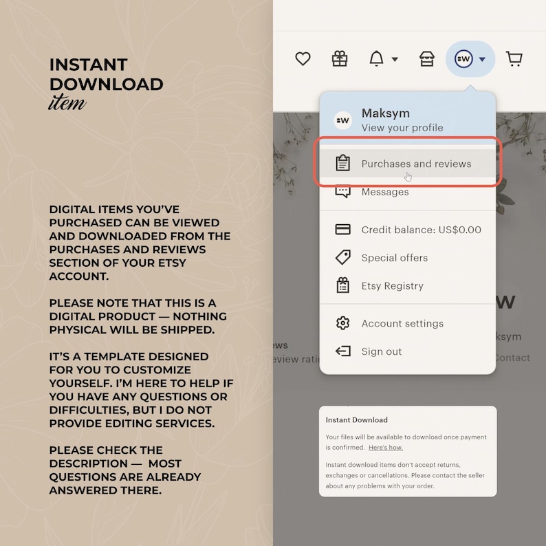 Digital Wedding Website Invitation: Trackable RSVP, Music, Live Countdown, Save the Date, Map, Online Invite (Fully Editable Canva Template) zdjęcie 19