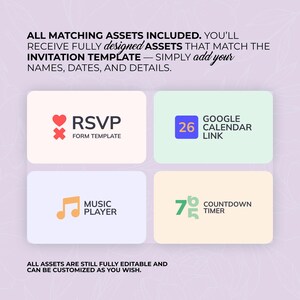 Class of 2026 Digital Graduation Invitation: Canva Website Template with Trackable RSVP & Countdown zdjęcie 14