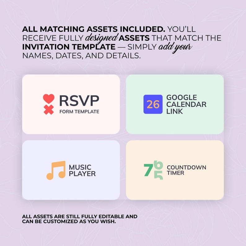 Class of 2026 Digital Graduation Invitation: Canva Website Template with Trackable RSVP & Countdown zdjęcie 14