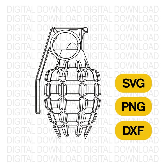 Grenade Tattoo Design Smile