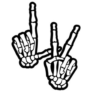 Las Vegas SVG LV signe svg main squelette Las Vegas os signe geste Svg Las Vegas os main signe Png Vegas squelette Vegas Halloween SVG