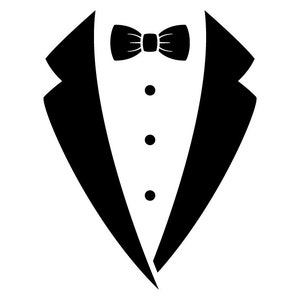 Tuxedo SVG Baby Tuxedo SVG Tuxedo Tutina SVG Tux Svg Tuxedo per Body Tuxedo per Tutina da Notte Svg Tuxedo Svg per Tutina per Neonato Baby Shower