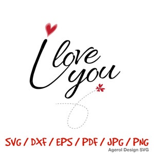 I love you Script SVG Valentine's Day Gift Ideas PNG Handwriting Love with cute heart Butterfly Heart Shaped wings Tumbler Design