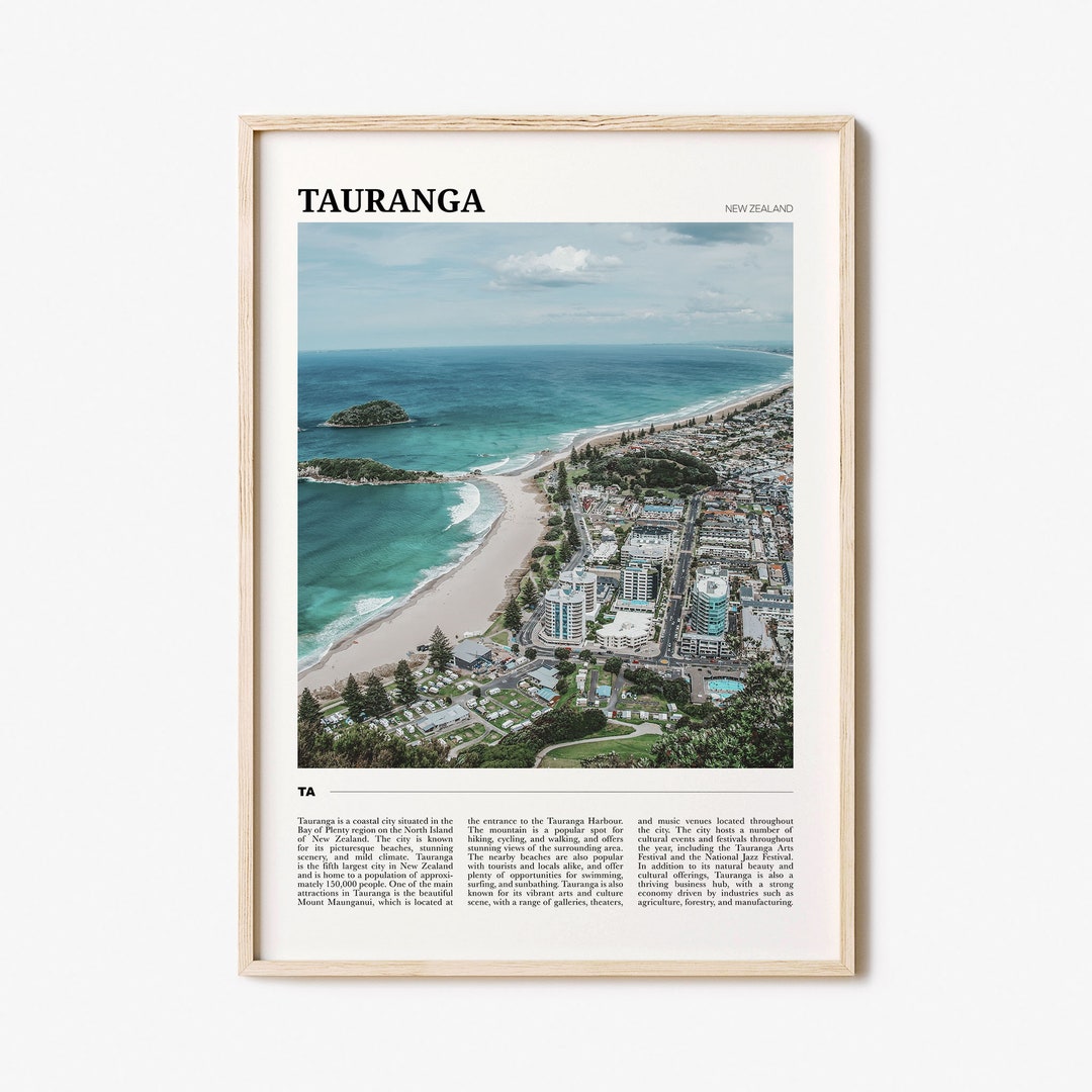 Tauranga Travel Poster, Tauranga Wall Art, Tauranga Poster Print, Tauranga Photo, Tauranga Decor