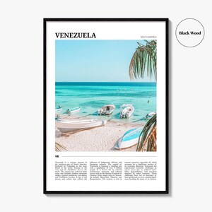 Venezuela Poster Print, Angel Falls Photo, Canaima National Park Wall Art, South America Travel Decor image 6